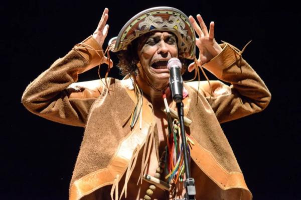 Mon&oacute;logo Sert&atilde;o Hamlet do ator e dramaturgo Guido Campos.(Imagem:Cau&ecirc; Felix/Divulga&ccedil;&atilde;o)