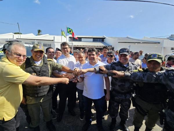 Pol&iacute;cia Militar distribui 12 novas viaturas para os batalh&otilde;es no litoral do Piau&iacute;.(Imagem: Divulga&ccedil;&atilde;o)