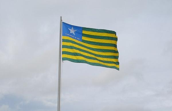 Lei torna obrigatória exibição da bandeira do Piauí em prédios públicos