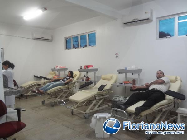 Hemocentro de Floriano realiza campanha de doa&ccedil;&atilde;o para salvar crian&ccedil;a.(Imagem:FlorianoNews)