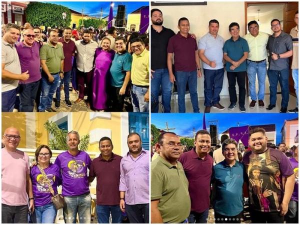  Deputado Francisco Costa participa da prociss&atilde;o de Bom Jesus dos Passos em Oeiras.(Imagem:Reprodu&ccedil;&atilde;o/Instagram)