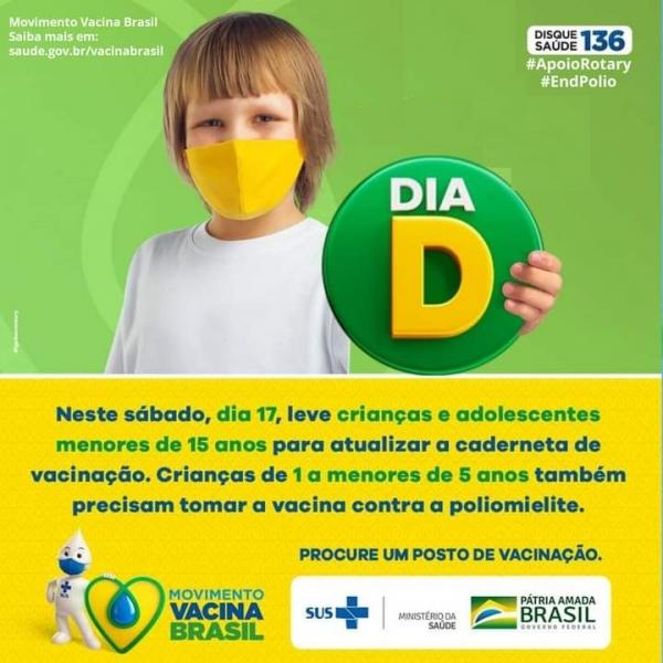 Dia D de vacinação acontece neste sábado em Floriano