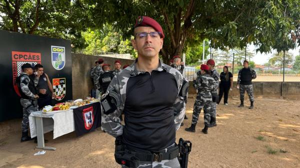 Capit&atilde;o Rafael Frota, comandante do CPC&atilde;es.(Imagem:Divulga&ccedil;&atilde;o)