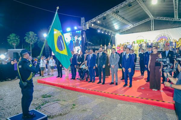 Rafael Fonteles realiza promoção histórica de 1.700 PMs e convoca mais 120 policiais(Imagem:João Allbert)