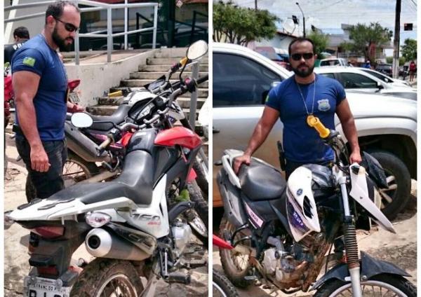 Dupla suspeita de assaltos &eacute; detida pela Pol&iacute;cia Civil de Floriano.(Imagem:Divulga&ccedil;&atilde;o/Pol&iacute;cia Civil)