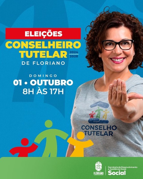Eleições para o Conselho Tutelar de Floriano acontecem em 1º de outubro