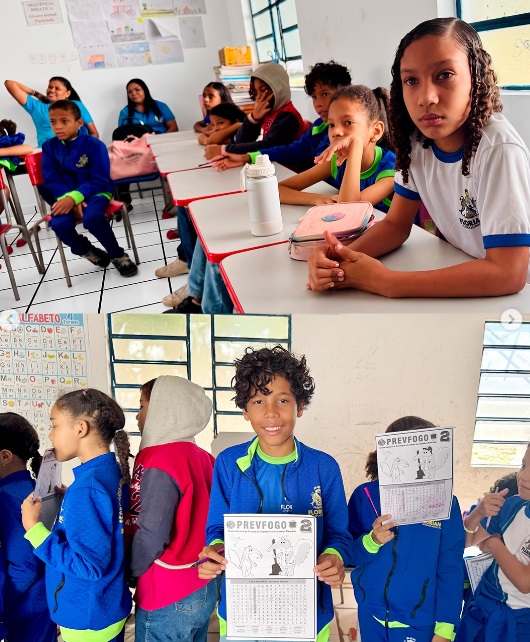 Campanha Floriano Sem Queimadas leva conscientização e prevenção para alunos da E. M. Antônio Waquim