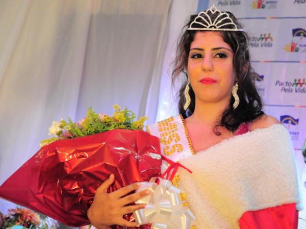Rebecca Rhaysa Suelen Guedes foi eleita Miss Penitenci&aacute;ria de Pernambuco (Imagem: Divulga&ccedil;&atilde;o/Paulo Almeida/Seres)