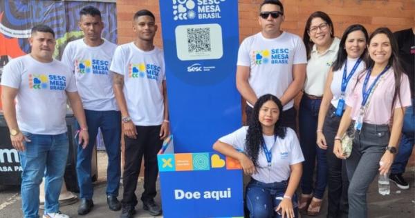 Mesa Brasil de Teresina arrecada mais de 3 toneladas de alimentos em show(Imagem:Divulgação)