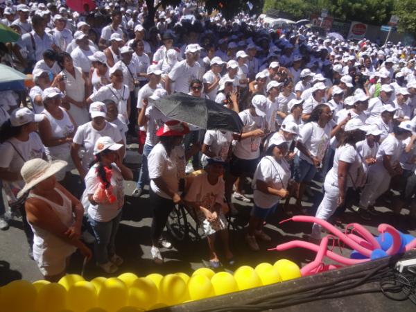 Realizada em Teresina a 18&ordf; Caminhada da Fraternidade.(Imagem:FlorianoNews)
