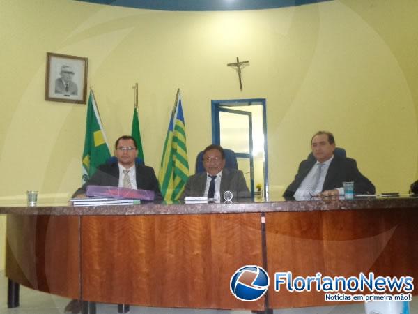 Vereadores: Lauro C&eacute;sar, Manoel Simpl&iacute;cio e Ant&ocirc;nio Reis.(Imagem:FlorianoNews)