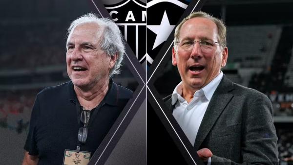 Menin x Textor: Atlético-MG e Botafogo fazem final de SAFs que já investiram mais de R$ 1 bilhão