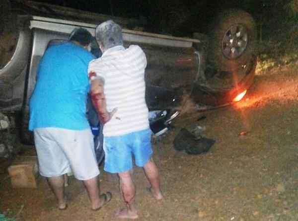 Acidente na PI-323(Imagem:Campo Maior Em Foco)
