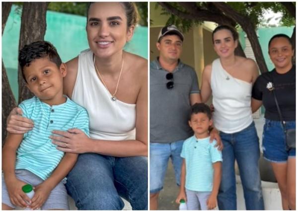 Criança se afoga em piscina e deputada presta primeiros socorros