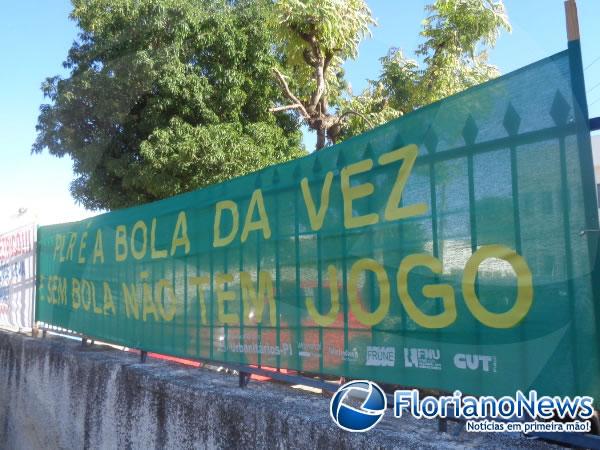 Servidores da Eletrobras iniciam greve geral em Floriano.(Imagem:FlorianoNews)