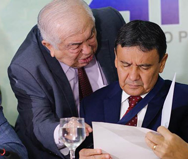 Paes Landim tem encontro com Wellington: "Vai avaliar peso dos partidos"