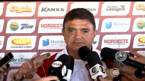"Matemático", Flávio cria fórmula no River-PI: "Trabalho+Trabalho=Sucesso"