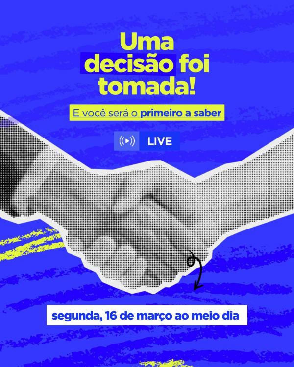 Ciro Nogueira anuncia live em suas redes sociais nesta segunda (16), meio-dia