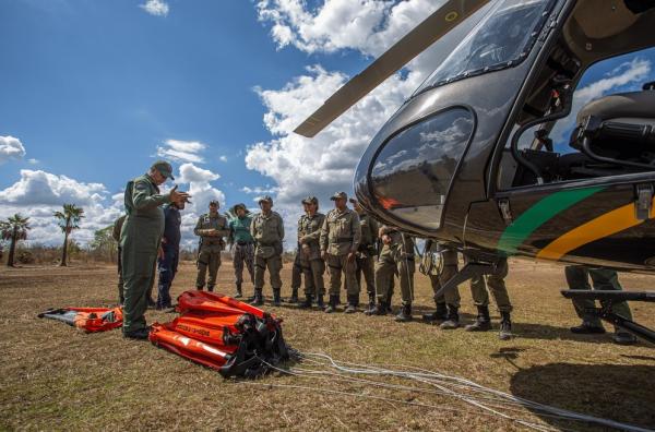 Batalhão de Operações Aéreas realiza estágio para ampliar policiamento aéreo no Piauí