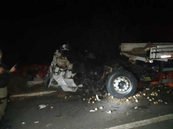 Quatro pessoas morrem em grave acidente na BR-020, em Pio IX
