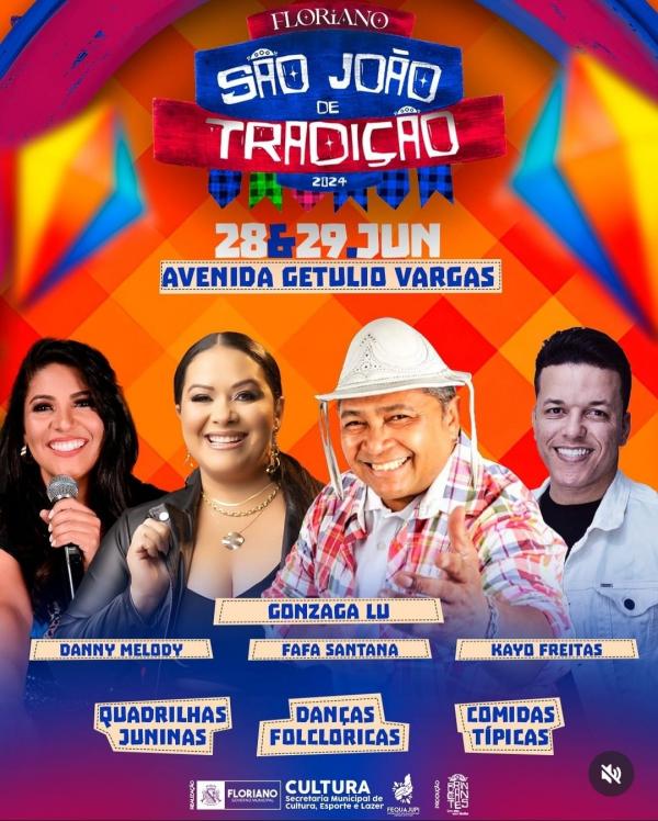 Floriano se prepara para o encerramento do Festival São João de Tradição