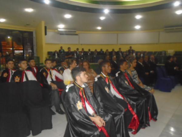 C&acirc;mara de Floriano homenageia Ma&ccedil;onaria em Sess&atilde;o Solene.(Imagem:FlorianoNews)