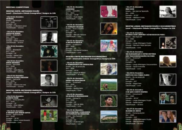  No Piau&iacute;, 19&deg; Encontro Nacional de Cinema e V&iacute;deo dos Sert&otilde;es inicia nesta quarta-feira (3)(Imagem:Ascom)