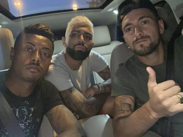 Bruno Henrique, Gabigol, Arrascaeta, Flamengo.(Imagem: Divulga&ccedil;&atilde;o)