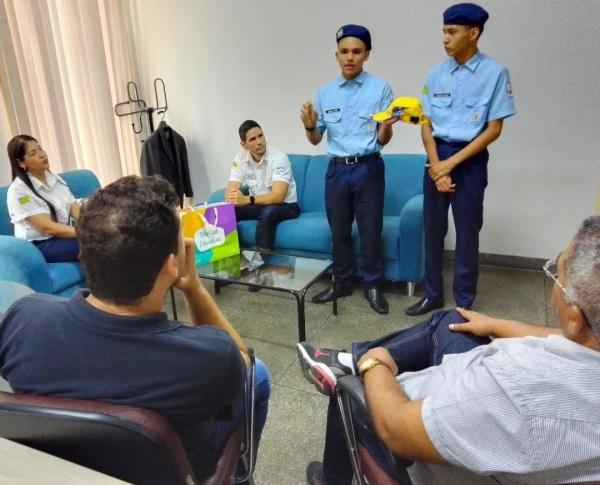 Alunos do Sesc criam dispositivo que ajuda pessoas com defici&ecirc;ncia visual (Imagem:Divulga&ccedil;&atilde;o)