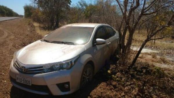 Motorista perde controle de veículo e colide contra árvore na BR-343