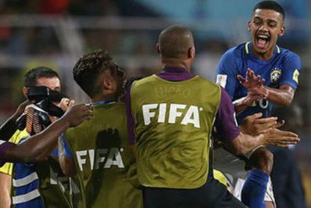 Brasil vence Níger e mantém 100% no Mundial Sub-17
