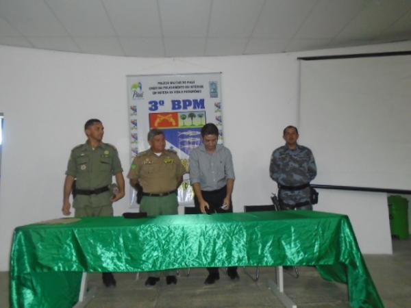 3&ordm; BPM promove aula inaugural do Curso de Forma&ccedil;&atilde;o de Sargento 2016.(Imagem:FlorianoNews)