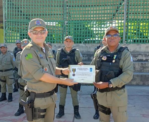 Policiais Militares do 3&deg; BPM em Floriano recebem medalhas de tempo de servi&ccedil;o(Imagem:Reprodu&ccedil;&atilde;o/Instagram )