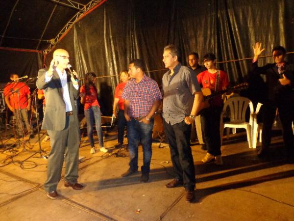 Culto evang&eacute;lico faz parte das comemora&ccedil;&otilde;es do anivers&aacute;rio de Bar&atilde;o de Graja&uacute;.(Imagem:FlorianoNews)