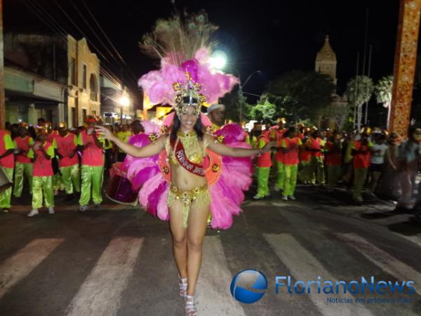 Cores, brilhos e samba no p&eacute; marcaram os desfiles das escolas de samba. (Imagem:FlorianoNews)