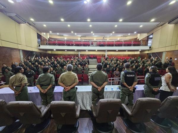 Mais de 100 policiais se formam em capacitação para atuar na expansão da Patrulha Maria da Penha