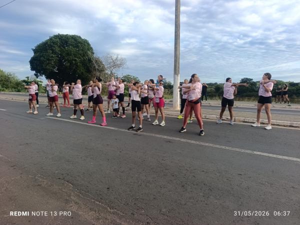 II M&atilde;e em Movimento re&uacute;ne participantes em manh&atilde; de sa&uacute;de, supera&ccedil;&atilde;o e celebra&ccedil;&atilde;o em Floriano(Imagem:FlorianoNews)