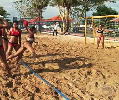 Lagoas do Norte recebe circuito brasileiro de handebol de areia