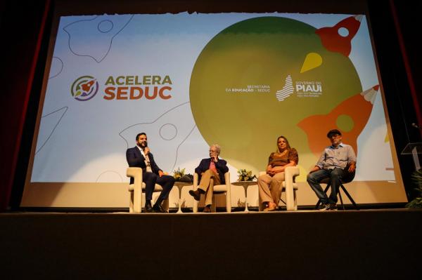 Seduc promove bate-papo literário com Frei Betto para 400 estudantes da rede estadual(Imagem:Divulgação)