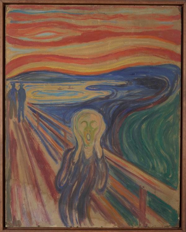 Quadro "O Grito", de Edvard Munch, está desbotando, diz pesquisa