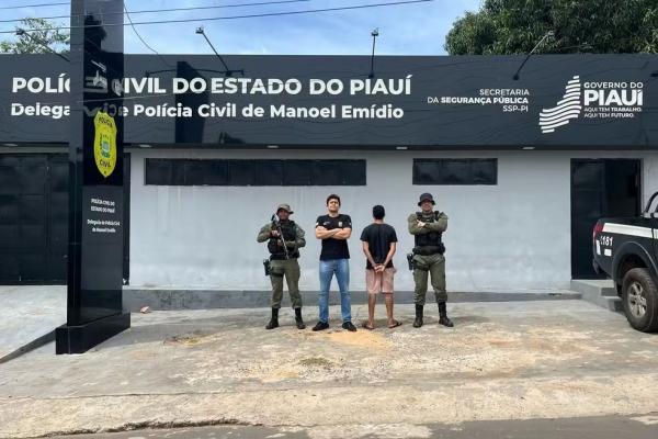 Homem é preso por suspeita de estupro de vulnerável contra adolescente de 13 anos no Piauí