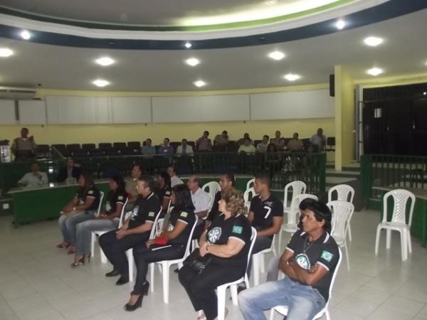Diretoria do Conselho Municipal de Seguran&ccedil;a toma posse em Floriano.(Imagem:FlorianoNews)