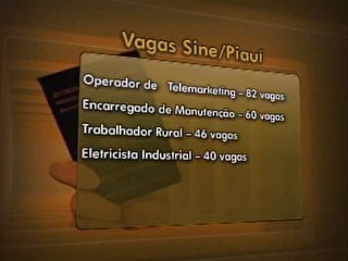 Sine - PI oferece 200 vagas de emprego esta semana