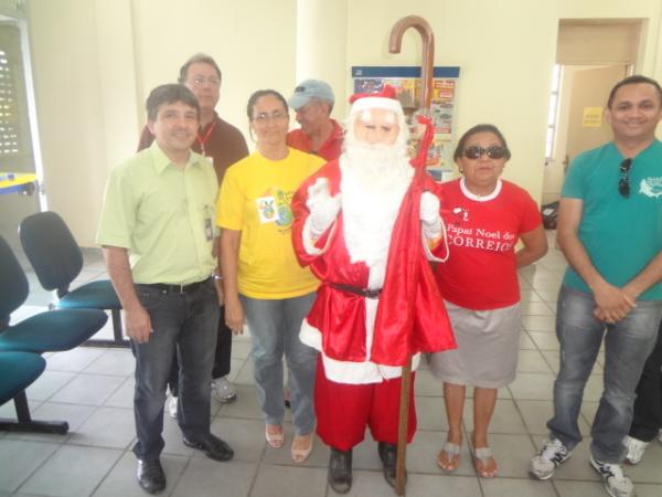 Correios lan&ccedil;ou Campanha de Natal em Floriano. (Imagem:FlorianoNews)
