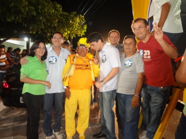 Inaugurado comit&ecirc; pol&iacute;tico de En&eacute;as Maia e Ana Cleide.(Imagem:FlorianoNews)