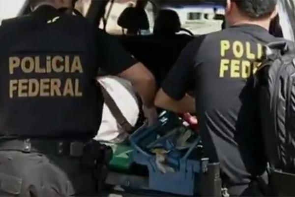 PF realiza operação em TO contra bando que roubou oito agências dos Correios no Piauí.(Imagem:Cidadeverde.com)