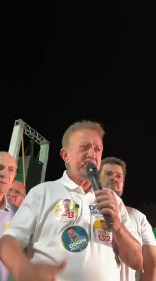 Mais um prefeito que causa constrangimento ao governador e declara apoio a Ciro