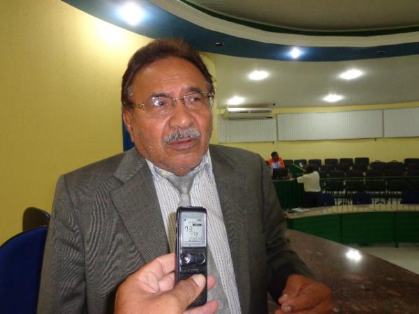 Vereador Manoel Simpl&iacute;cio (PV).(Imagem:FlorianoNews)