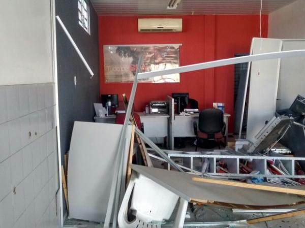 Bando explode posto do Bradesco na cidade de Demerval Lobão
