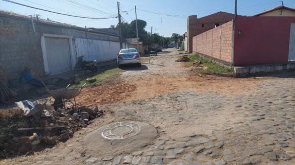 Infraestrutura: Servi&ccedil;o de tapa-buracos chega a mais seis bairros de Floriano(Imagem:Secom)